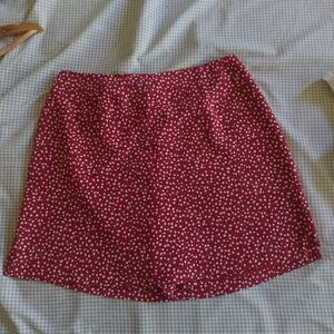 Vintage Floral Skort